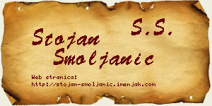 Stojan Smoljanić vizit kartica